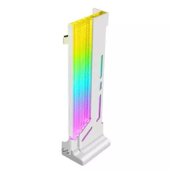 Белый 5В 2Вт ARGB держатель для GPU кронштейн для видеокарты поддержка видеокарты противоскользящий