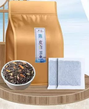 Белый чай Bacilio Chen Pi Богат мощными антиоксидантами Идеальное сочетание белого чая и китайского чая Chen Pi Белый чай Белый чай Chen Pi Чай