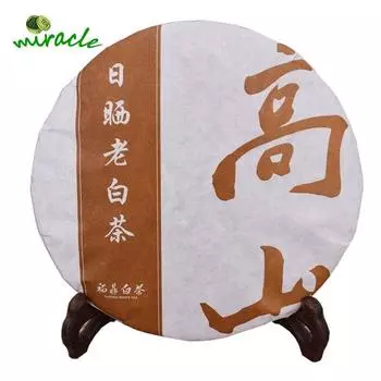 Белый чай Fuding Shoumei, 2018 г., высушенный на солнце, высокогорный чай, с выдержанным ароматом, 350 г 350g