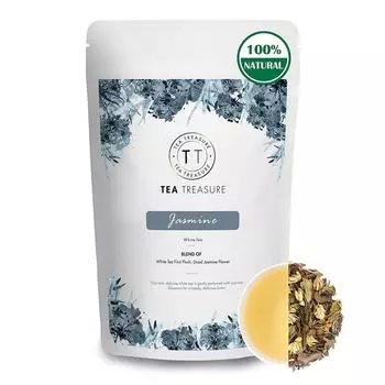 Белый чай с Жасмином (50 г), Jasmine White Tea, Tea Treasure 50g