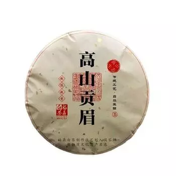 Белый чайный торт Fuding High Mountain Gong Mei 350г Китайский чай Gongmei Bai Cha