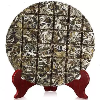 Белый чайный торт Peony King Чай белый пион Fuding Bai Mu Dan Белый чай 150г