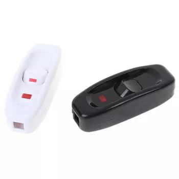 Белый Черный Вкл./Выкл. Прикроватный переключатель Настольная лампа Настольный выключатель Midway Light 10A One Size