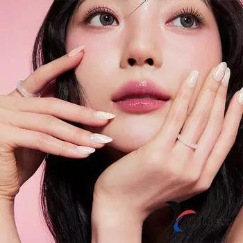 Белый Цветочный (Миндаль) Типсы Magic Press Dashing Diva