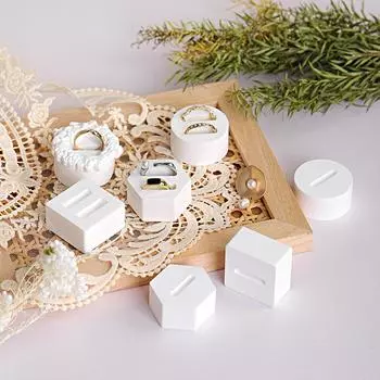 Белый держатель для колец, дисплей для колец, подставка для колец, гипсовый держатель для колец, дисплей для хранения