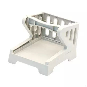 Белый держатель термоэтикеток для рулонов и фальцованных этикеток, подставка для принадлежностей для транспортировки,