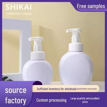 Белый флакон с пеной для рук для домашних животных - 300 мл/500 мл флаконы с дозатором для мусса 300ml белый