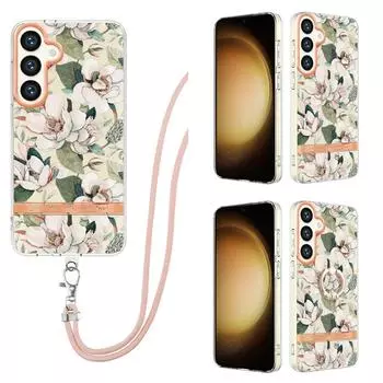 Белый гардения со съемным ремешком с пряжкой или кольцом против падения или гладким дизайном Прозрачный чехол для Samsung iPhone Xiaomi Redmi Oppo Moto Nokia... Samsung Galaxy A32 (4G)