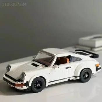 Белый гиперкар супер гоночный автомобиль подходит техническая модель строительные блоки детские игрушки подарки на день рождения