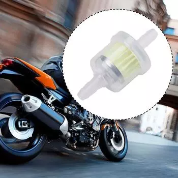 Белый и зеленый цвет бензиновый фильтр мотоциклетный топливный фильтр