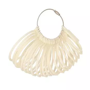 Белый измерительный инструмент для измерения размера браслета, легкий измеритель размера браслета для ювелирных изделий