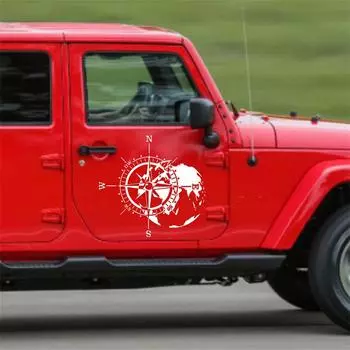 Белый Капот Наклейка на Автомобиль Наклейка на Дверь Автомобиля Универсальная