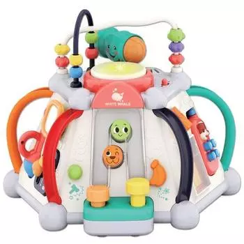 Белый кит Issuksuk Animal Joy Box, популярные игрушки в Корее