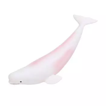 Белый кит модель скульптура статуя морское животное фигурка детское образование игрушка L