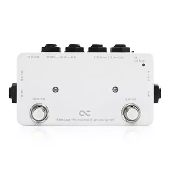Белый контур One Control Minimal Series с переключателем BJF Loop Buffer/Flash
