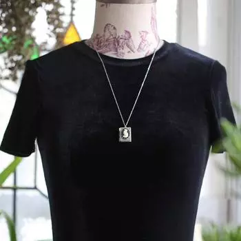 Белый кот кулон чокеры кошка книга кулон ожерелья сплав материал кошка книга ожерелья вечеринка аксессуары для подростков девочек