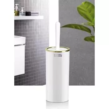 Белый круглый держатель для унитаза Gold Series