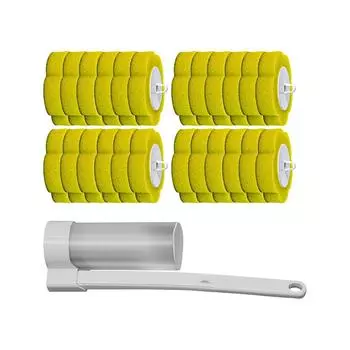 Белый легкий в чистке туалетный стержень комплект универсальный для эффективной уборки туалета набор щеток для чистки