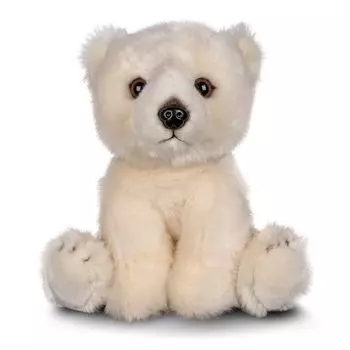 белый медведь чучело животных мягкие игрушки животные белый медведь мягкая игрушка белый медведь мягкая игрушка заморские мягкие игрушки Tobar Animigos Tober Animigos