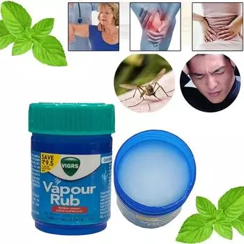 Белый охлаждающий бальзам для паров, мазь от комаров, головная боль, зубная боль, боль в животе, головокружение, эфирное масло, тигровый бальзам 25g