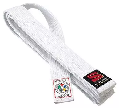 Белый пояс Kuzakura JOWIB Match с войлочной основой 4 JOWIB4 №. белый