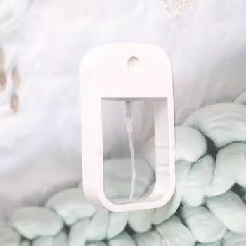 Белый распылитель на 45 мл, дорожный портативный флакон с тонким распылителем, раздельная зарядка жидкости