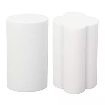 Белый резиновый блок для резьбы без запаха, мелкозернистый штамп, блок для резьбы по дереву для проекта по изготовлению печатей Round