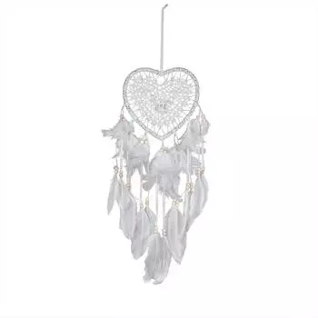 Белый/розовый ловец снов ручной работы колокольчики из бисера ловец снов для автомобиля детская спальня настенное украшение белый