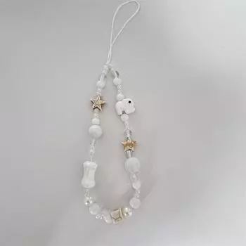 Белый слон кость Ccd камера подвесная веревка чехол для телефона аксессуары подвески подвесная цепь телефон оболочка шнурок слон цепь