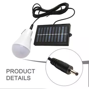 Белый свет 1*Солнечная батарея 1600 мАч 8-10 часов Аксессуары