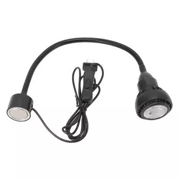 Белый свет для станков 9 Вт Гибкая светодиодная рабочая лампа с магнитным основанием для токарного станка