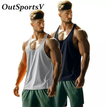 Белый темно-синий мужской летний сетчатый быстросохнущий жилет из 2 предметов, безрукавки, майки, толстовки, блузки для фитнеса, спортзала, тренировок на открытом воздухе S тёмно-синий/белый