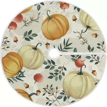 Белый тисненый плюшевый рождественский елочный плед, роскошный рождественский напольный коврик, украшение для рождественской елки One Size