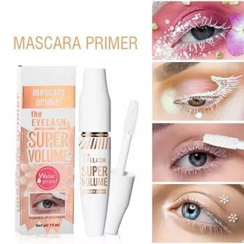 Белый толстый вьющийся водостойкий глаз черный для рождественского макияжа глаз черный толстый глаз черный белый