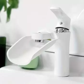 Белый удлинитель для крана Удобный помощник для мытья рук ребенка Удлинитель для раковины Ванная комната белый