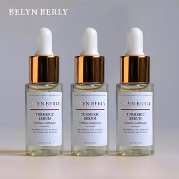 BELYN BERLY Куркума сыворотка для лица увлажняющая и гидратирующая тусклую кожу гиалуроновая кислота сыворотка для лица уход за кожей 20 мл 3 шт набор