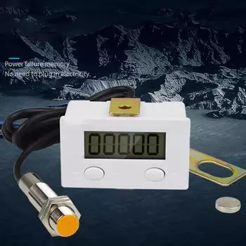 BEM-5C Электронный счетчик 0-99999 Пробивной магнитно-индукционный датчик приближения