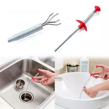 Bendable Brush Flexible Multi-tool For Bathroom Hair Sewer Sink Pipe Dredging Brush Sewer Cleaning Cleaning Brush New Portable