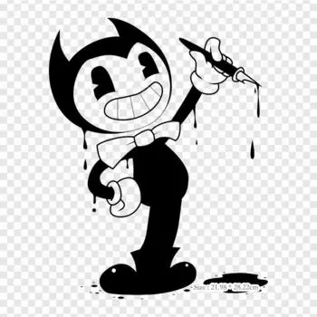 Бенди и чернильная машина Бенди и чернильная машина Утюг на теплопередаче Печать Виниловые нашивки Наклейка для одежды DIY Аппликации Моющиеся нашивки