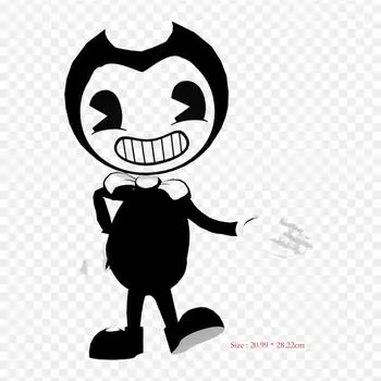 Бенди и чернильная машина Bendy Face видеоигры термопереносная печать виниловые нашивки наклейки для одежды DIY аппликации моющиеся нашивки