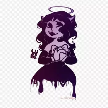 Бенди и чернильная машина и девушка Бенди и я утюг на термопереносной печати виниловые нашивки наклейки для одежды DIY аппликации моющиеся нашивки