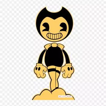 Бенди и чернильная машина вырезают Бенди и чернила Ма, термопереносная печать, виниловые нашивки, наклейки для одежды, аппликации «сделай сам», моющиеся нашивки