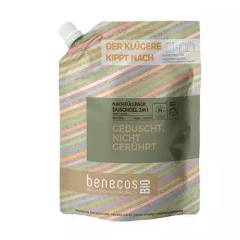 Benecos 2in1 Olive Body & Hair Shower Gel Refill 1L