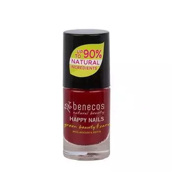 Benecos Manicure Happy Nail Polish Cherry Red 5ml