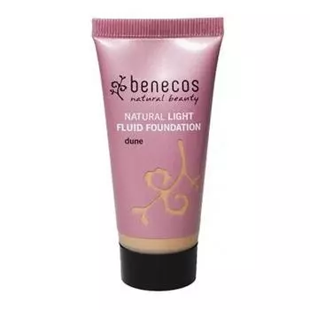 Benecos Natural Light Fluid Foundation - Dune 30ml