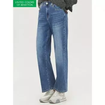 Benetton Banding Unifying Denim Pants Badpa6411 IN/42