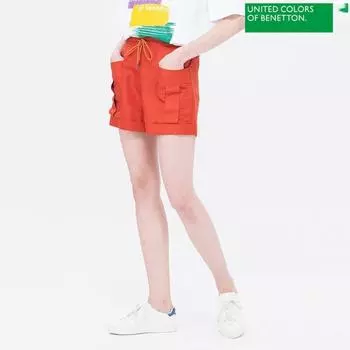 Benetton Benetton Big Patch Pocket ShOrts Bapt95931 Or oranges/42