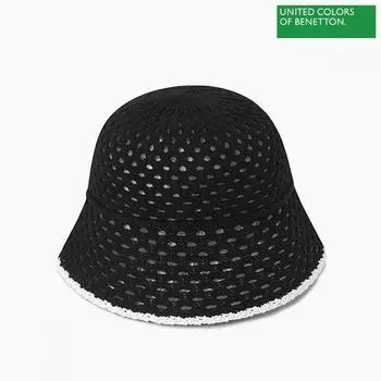 Benetton Benetton Хлопковая шляпа-ведро Bccpa8431 Bk blacks/OS