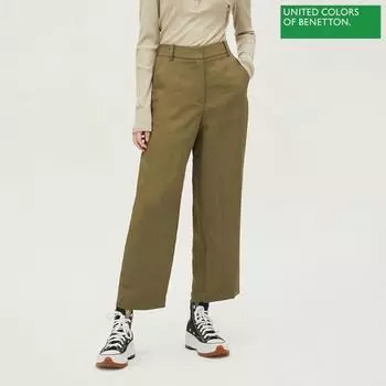 Benetton Benetton Frin Pants Bapt04241 Ka Khaki/42