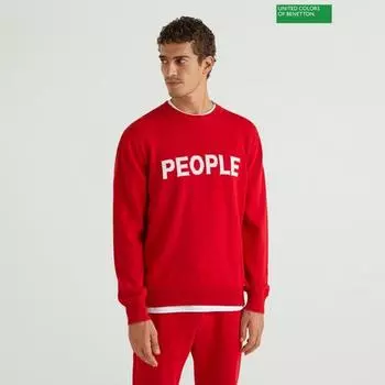 Benetton Benetton Надпись Цветной Трикотаж 2f 1394k101w 911 911/L